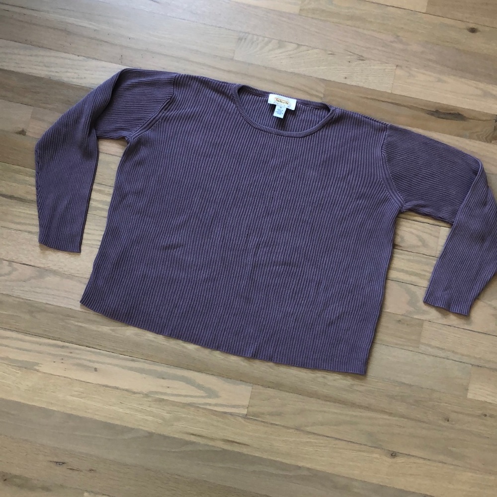 Purple Vintage Talbots Sweater